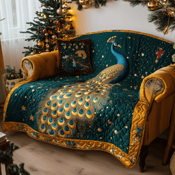 Feather Symphony Quilted Sofa Cover