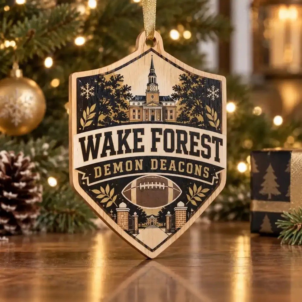 Wake Forest Demon Deacons Christmas Ornament Holiday Tree Decor Fans Gift