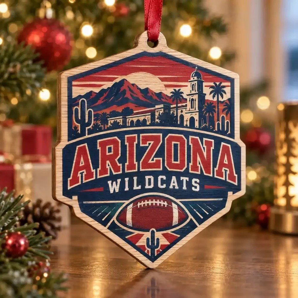 Arizona Wildcats Christmas Ornament Holiday Tree Decoration Christmas Keepsake