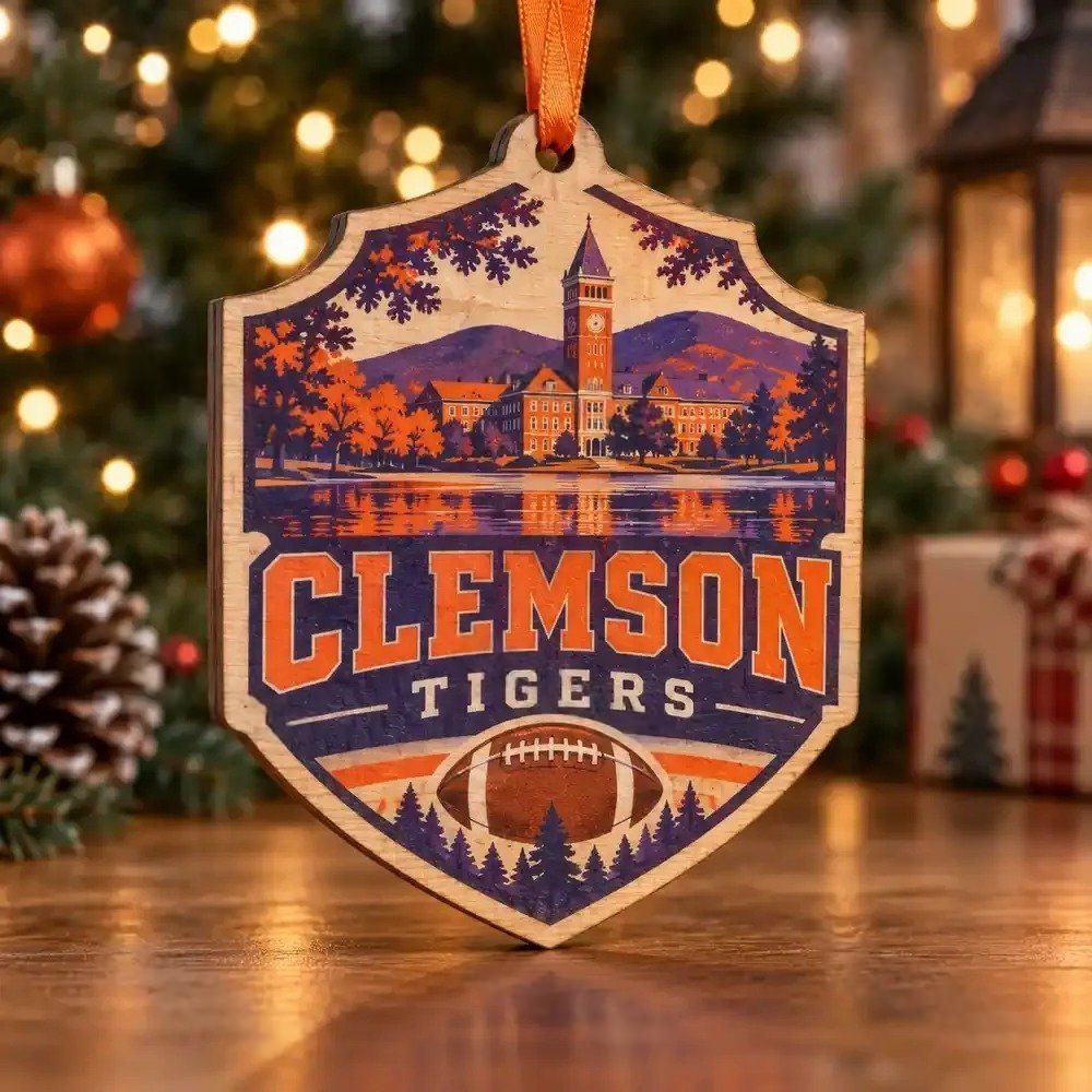 Clemson Tigers Christmas Ornament Holiday Tree Decor Tigers Fans Gift