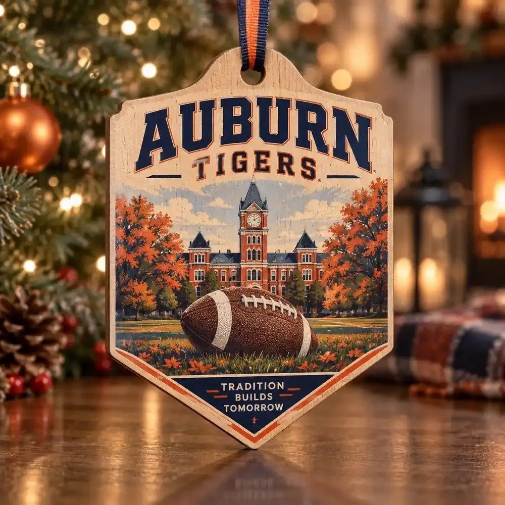 Auburn Tigers Christmas Ornament Christmas Indoor Decorations Sports Gifts