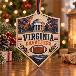 Virginia Cavaliers Christmas Ornament Holiday Tree Decoration Gift For Him