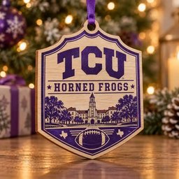 TCU Horned Frogs Christmas Ornament Holiday Tree Decoration Sports Gift