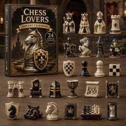 Chess Knight Advent Calendar 2026 Advent Calendar Decoration Presents For Chess Lovers