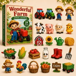 Farm Life Advent Calendar 2026 Christmas Eve Countdown Gifts For Farmers