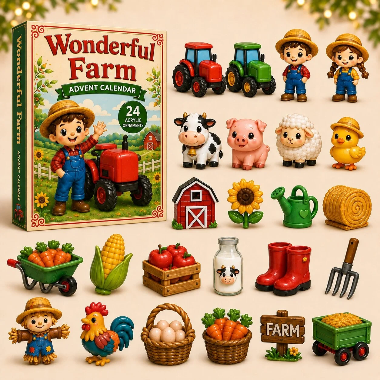 Farm Life Advent Calendar 2026 Christmas Eve Countdown Gifts For Farmers