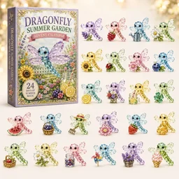Garden Dragonfly Advent Calendar 2026 Advent Ornament Calendar Dragonfly Lover Gifts