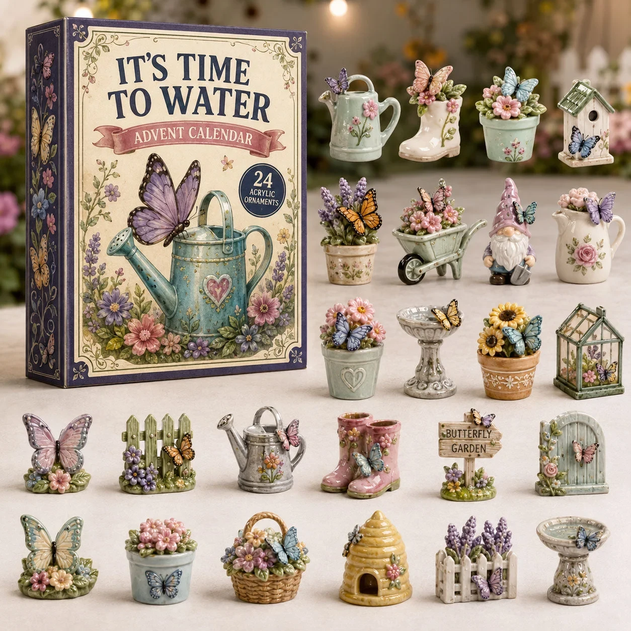 Secret Garden Advent Calendar 2026 Christmas Eve Countdown Unique Gifts For Girlfriend