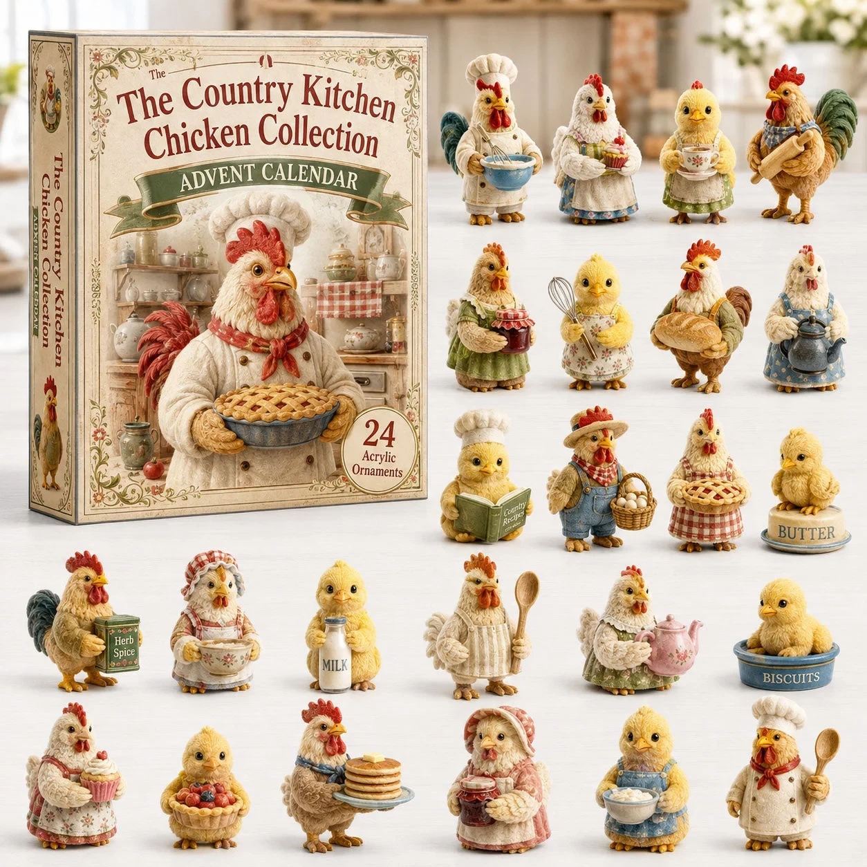 The Country Kitchen Advent Calendar 2026 Home Decor Funny Gifts For Friends