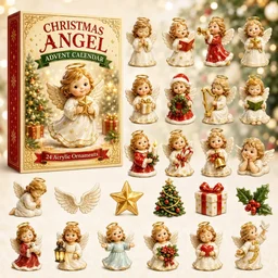 Angels Christmas Advent Calendar Christmas Countdown Calendar Cute Gift For Sisters