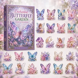 Enchanted Butterfly Garden Advent Calendar 2026 Home Decor Special Gifts For Sisters