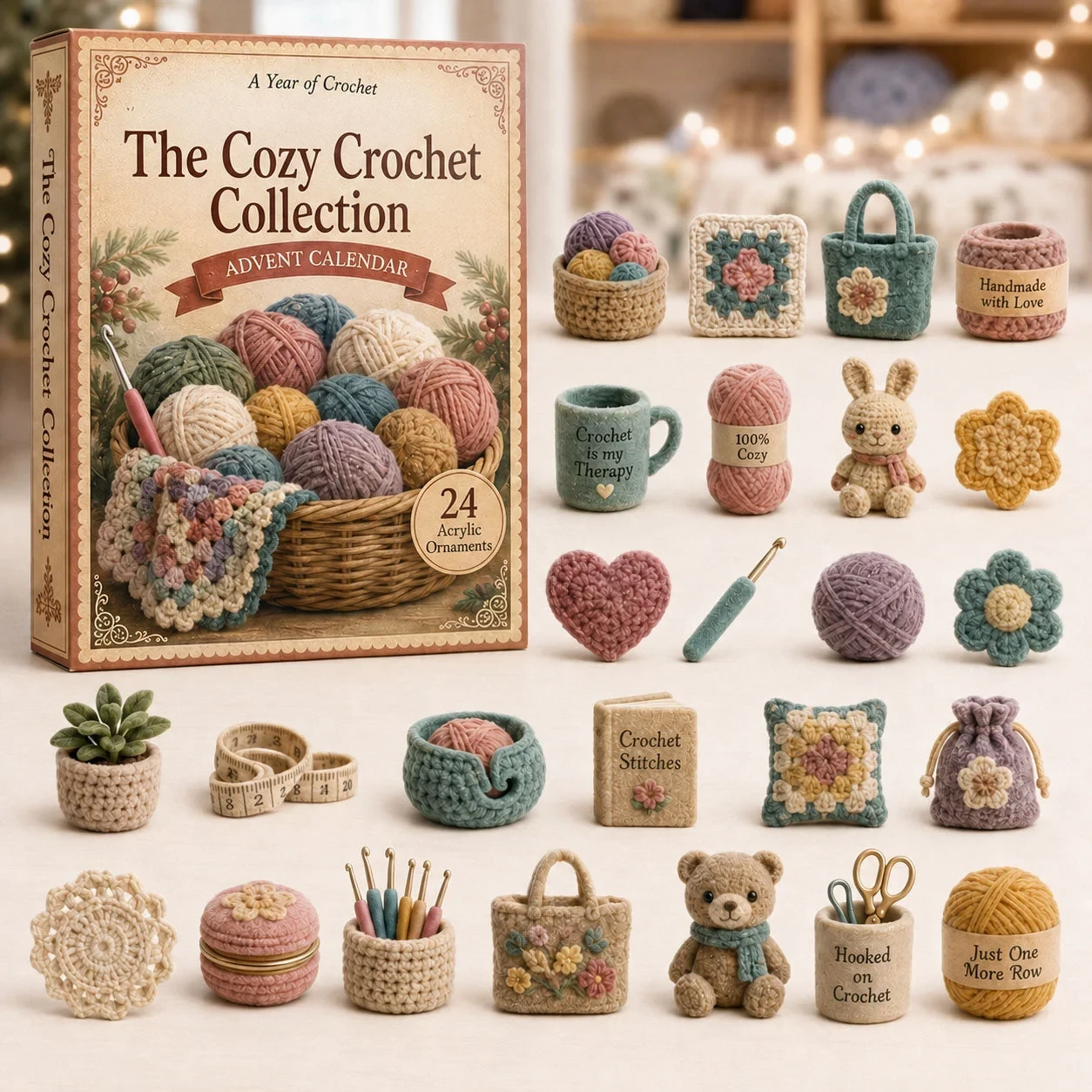 Crochet Lover Advent Calendar 2026 Advent Calendar Gift For Crochet Lovers