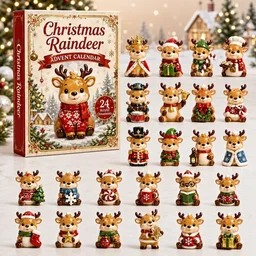 Reindeer Christmas Advent Calendar Christmas Home Decor Special Gifts For Friends