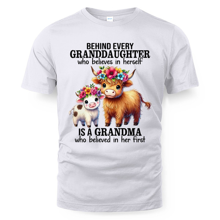 Behind every granddaughter T-shirt, Sweatshirt , Hoodie