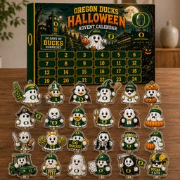 Oregon Ducks Halloween Advent Calendar 2026 for College Football Fans