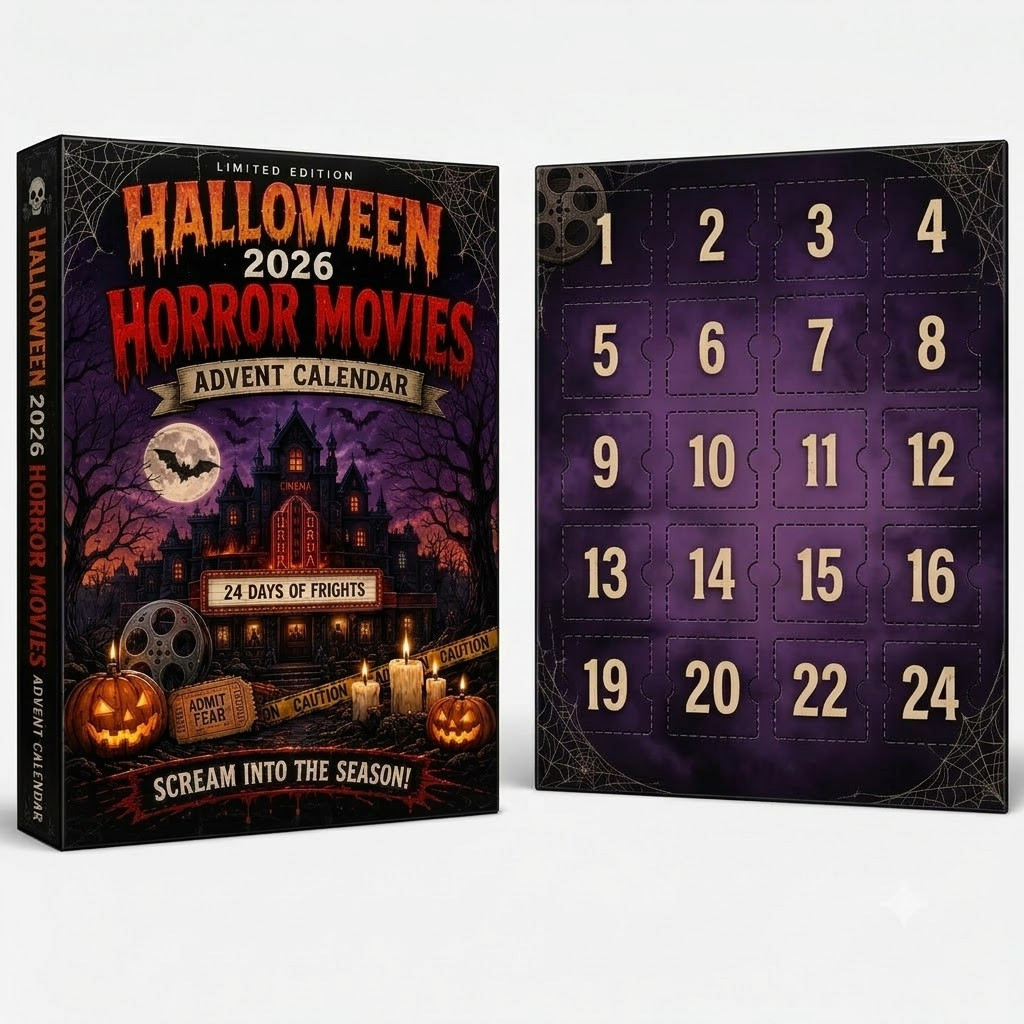 Horror Movies Halloween Advent Calendar 2026 for Horror Fans