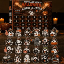 Cleveland Browns Halloween Advent Calendar 2026 for Football Fans