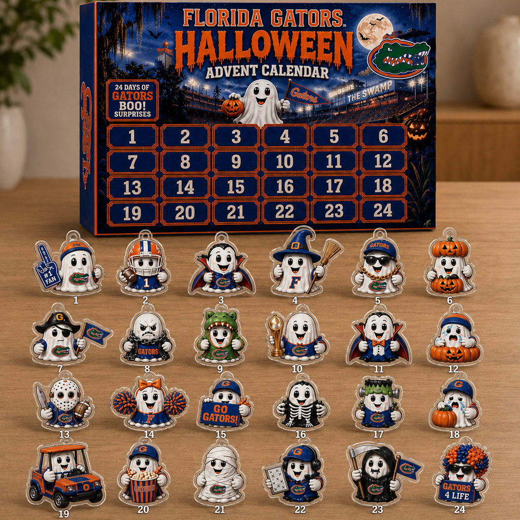 Florida Gators Halloween Advent Calendar 2026 for College Football Fans