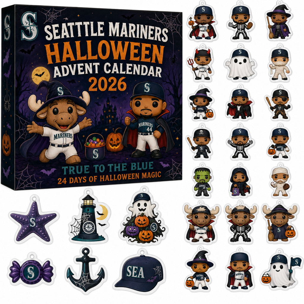 Seattle Mariners Halloween Advent Calendar 2026 for Baseball Fans