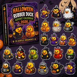 Duck Halloween Advent Calendar 2026 for Halloween and Duck Lovers