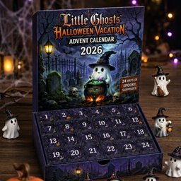 Little Ghosts Halloween Vacation Advent Calendar 2026