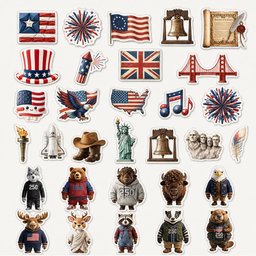 US 250th Anniversary Patriotic Advent Calendar 2026 for American Pride Fans