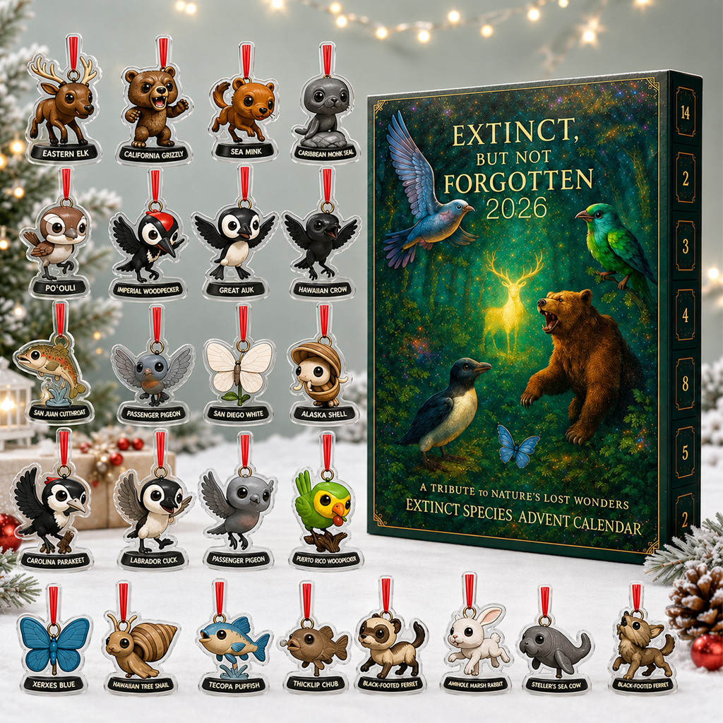 Extinct But Not Forgotten Advent Calendar 2026 for Dinosaur Lovers