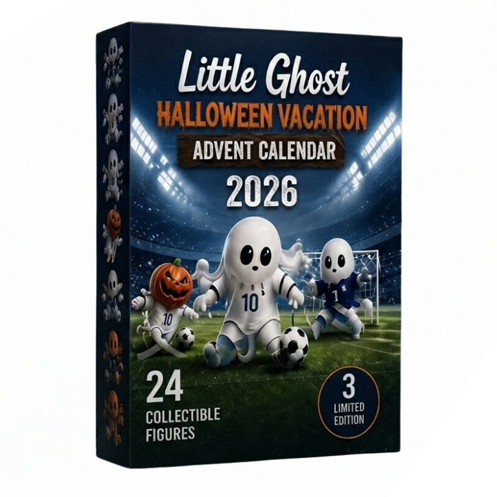 Little Ghost Halloween World Cup 2026 Advent Calendar for Soccer Fans