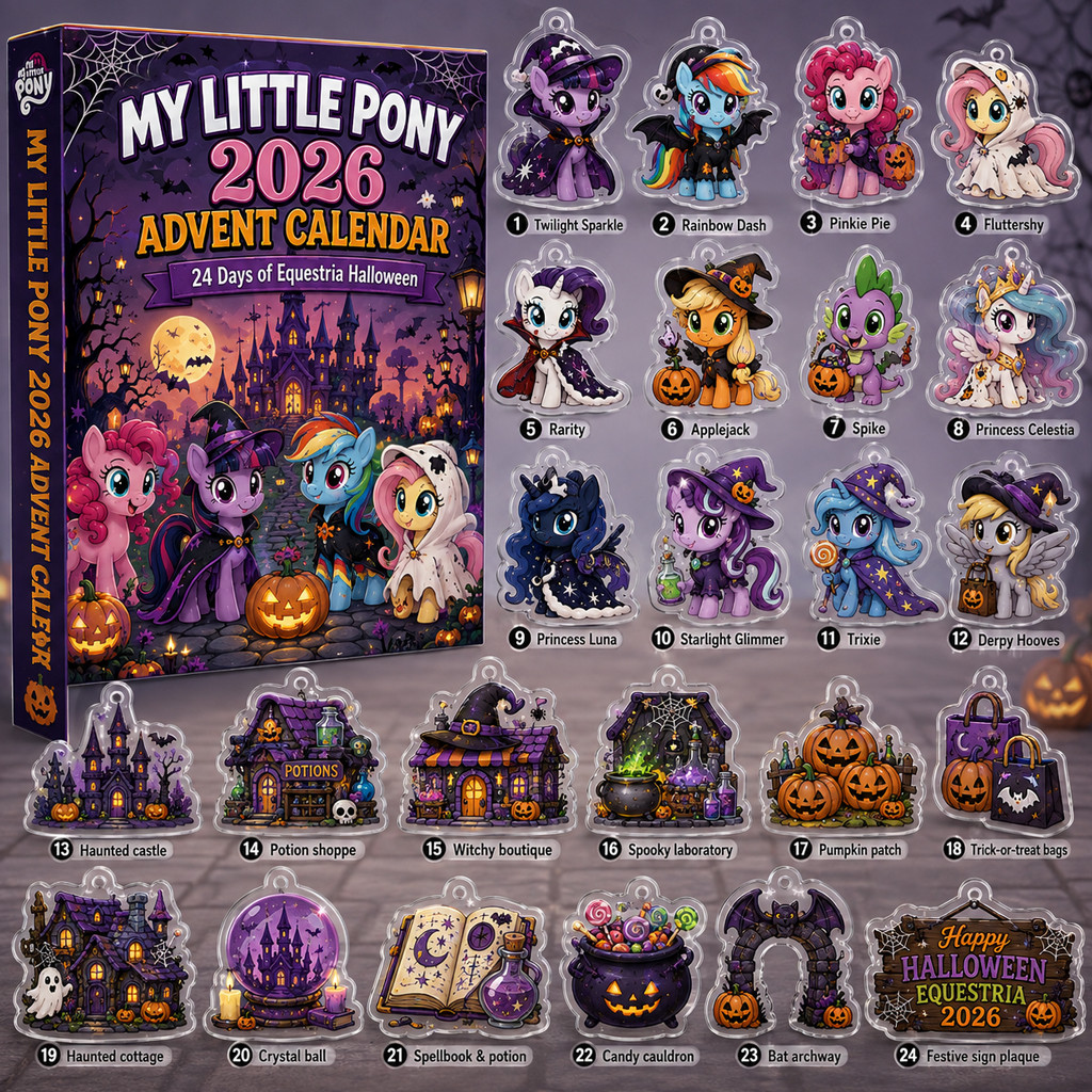 My Little Pony 2026 Halloween Advent Calendar
