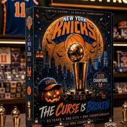 New York Knicks The Curse Is Broken Advent Calendar 2026 For Basketball Fans