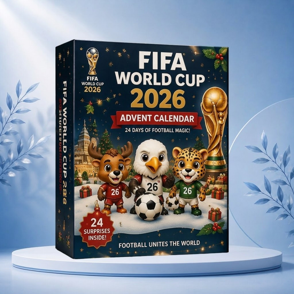 World Cup 2026 24 Days Football Magic Advent Calendar for Soccer Fans