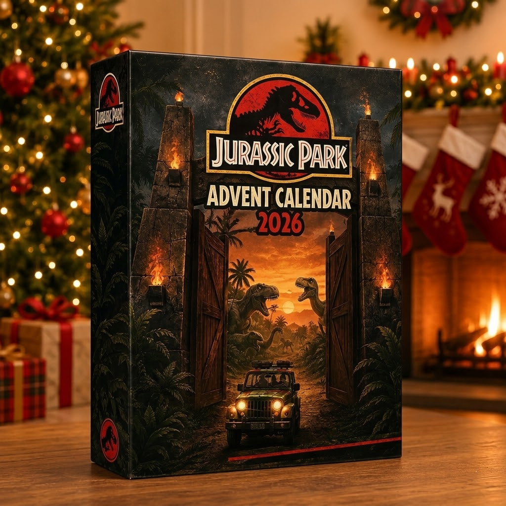Jurassic Park Advent Calendar 2026 for Dinosaur and Movie Fans