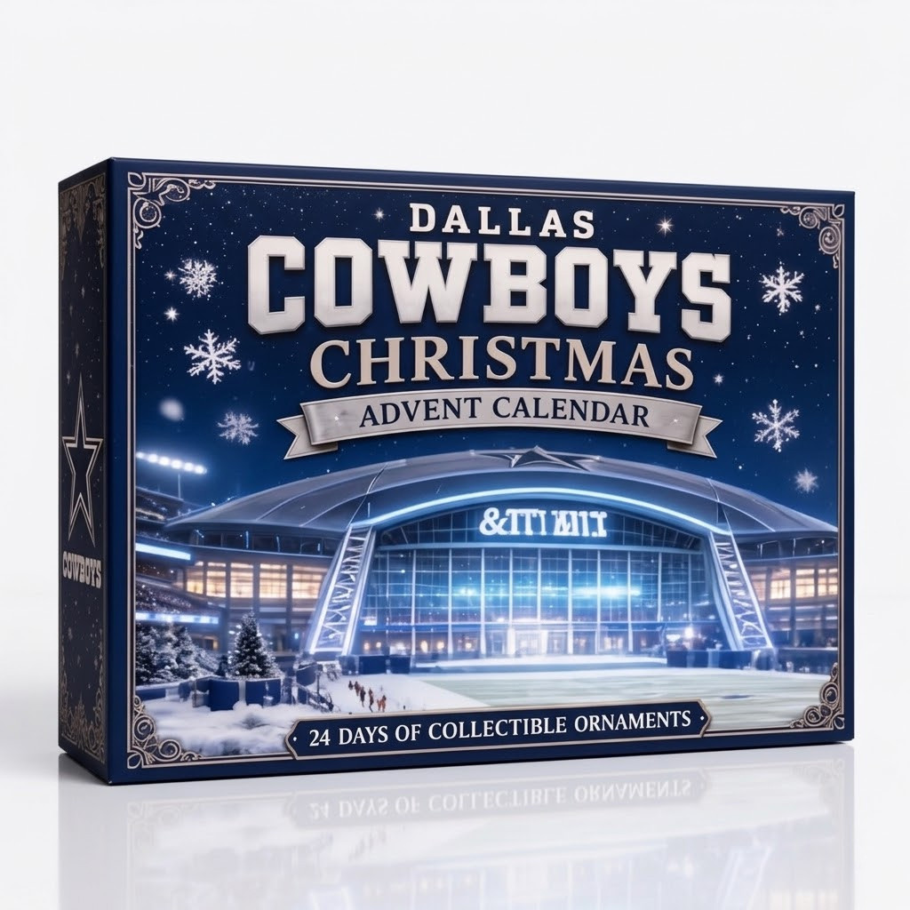 Dallas Cowboys Christmas Advent Calendar 2026 for Football Fans
