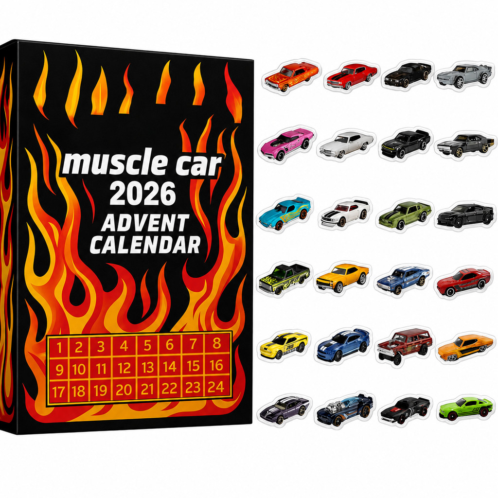 Muscle Car Advent Calendar 2026 for Classic Car Lovers