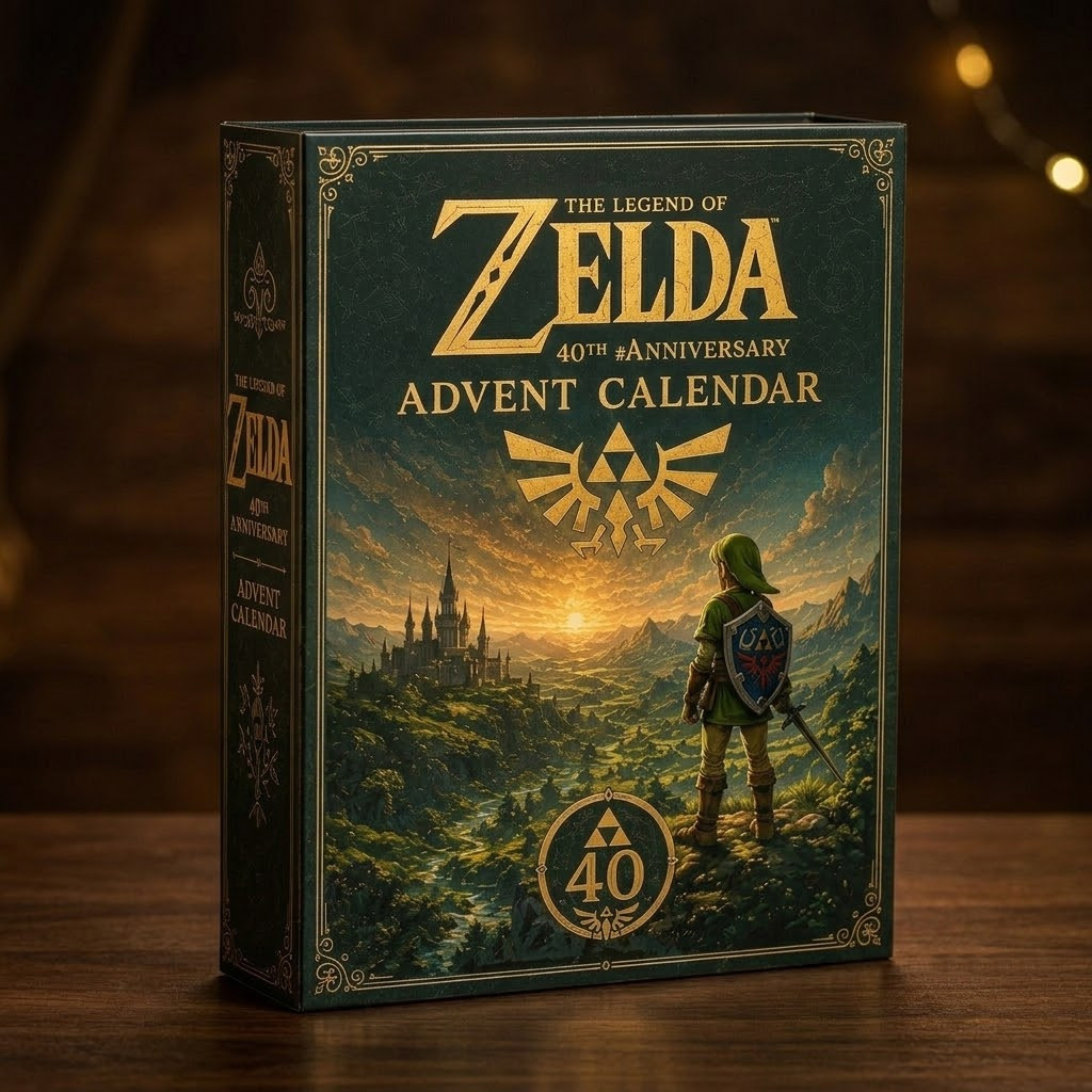 The Legend of Zelda 40th Anniversary Advent Calendar 2026 for Gaming Fans