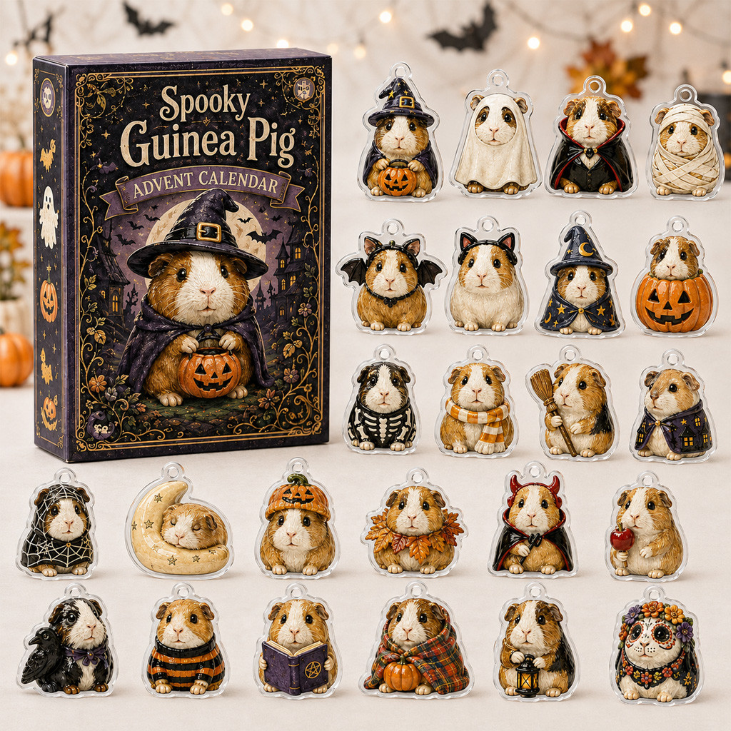 Spooky Guinea Pig Halloween 2026 Advent Calendar