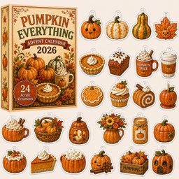 Pumpkin Everything Advent Calendar 2026 for Fall and Pumpkin Lovers
