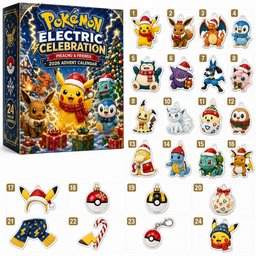 Pokemon Pikachu And Friends Electric Celebration Advent Calendar 2026 for Pokemon Fans