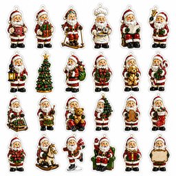Santa Claus Vintage Christmas Advent Calendar 2026 for Christmas Fans