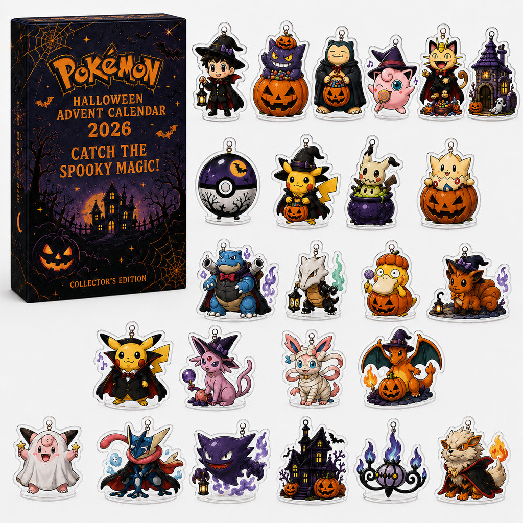 Pokemon Halloween 2026 Advent Calendar