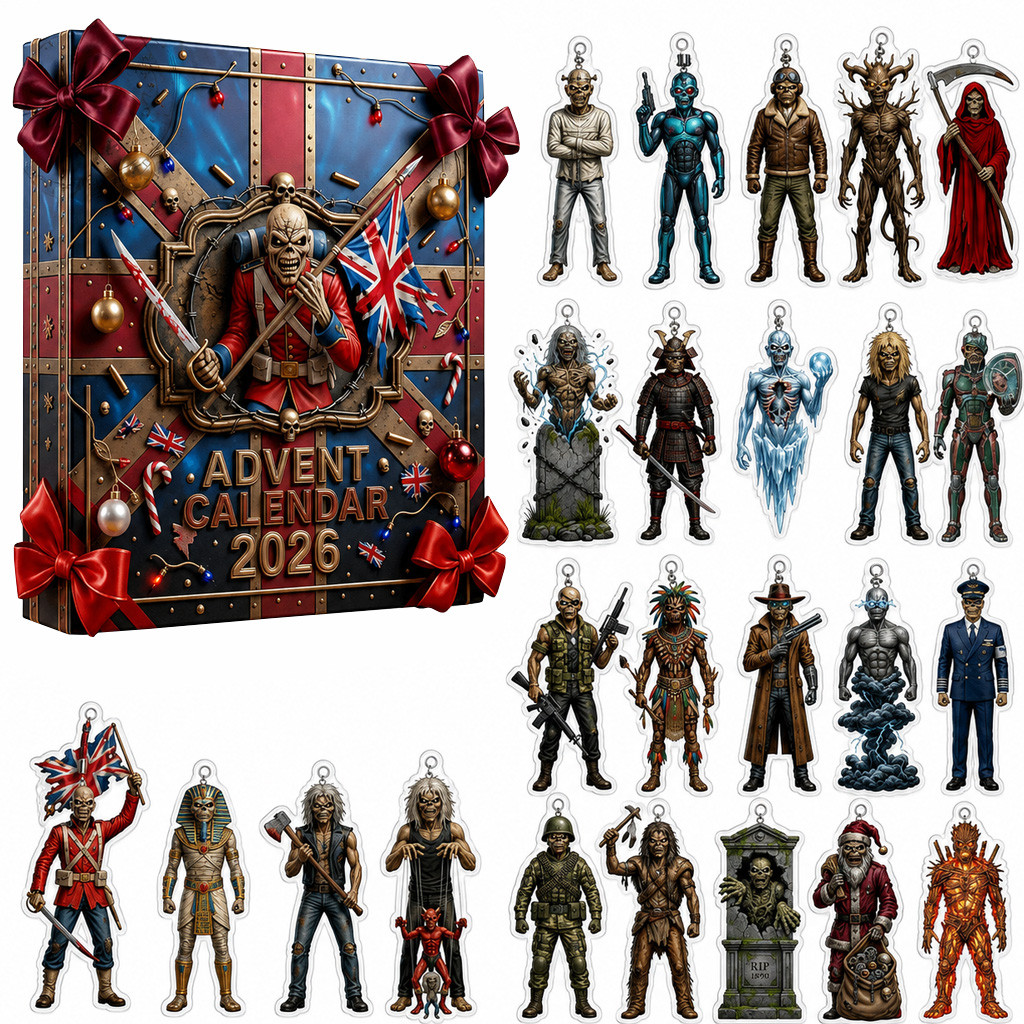 Iron Maiden Eddie 2026 Advent Calendar