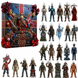 Iron Maiden Eddie 2026 Advent Calendar