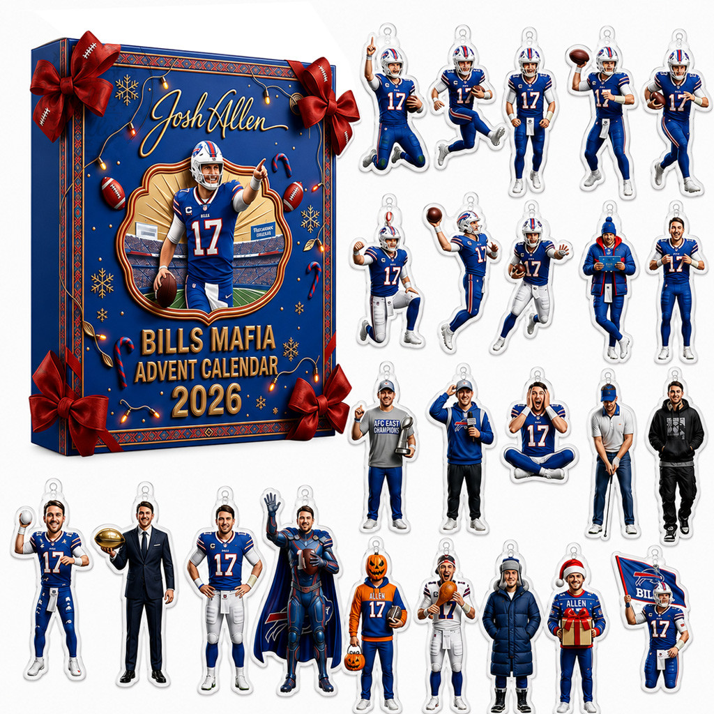 Josh Allen Bills Mafia Advent Calendar 2026