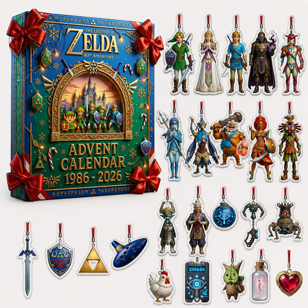 The Legend of Zelda 40th Anniversary 2026 Advent Calendar