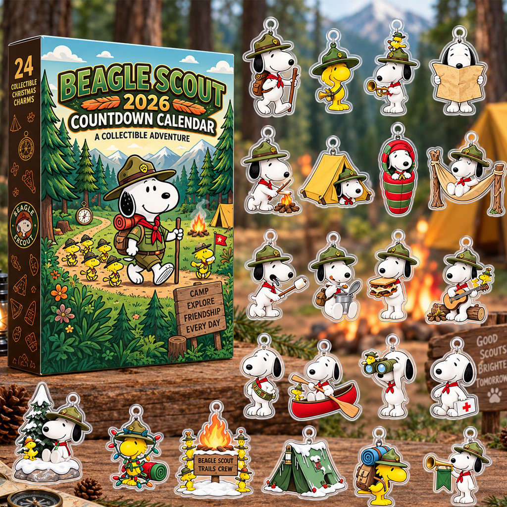 Peanuts Beagle Scout Advent Calendar 2026 for Peanuts Fans