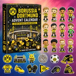 Borussia Dortmund Advent Calendar 2026 for Soccer Fans