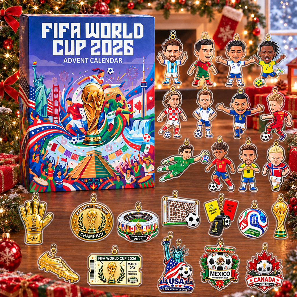 World Cup 2026 Advent Calendar For Soccer Fans