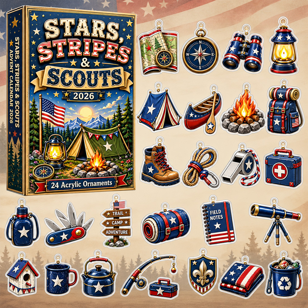Stars Stripes And Scouts Advent Calendar 2026
