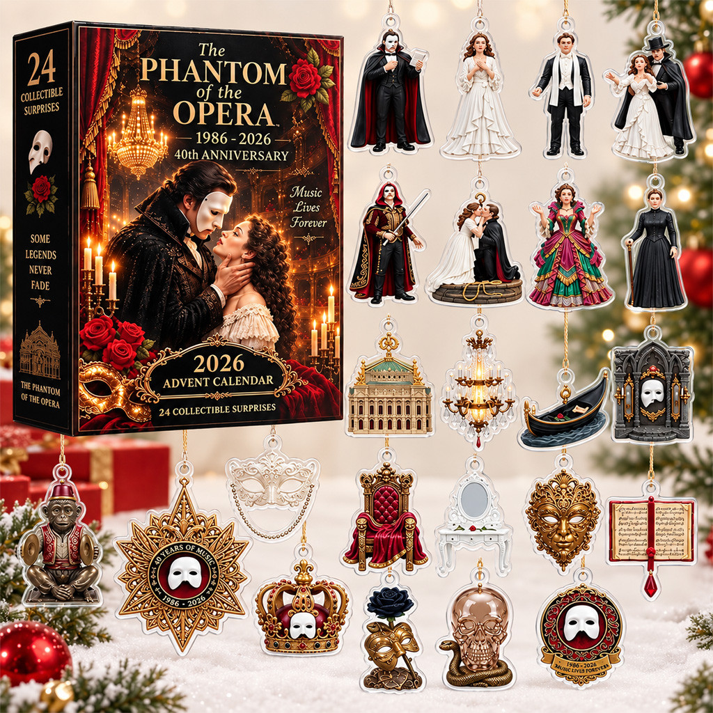 The Phantom of the Opera 40th Anniversary Advent Calendar 2026 for The Phantom of the Opera Fans