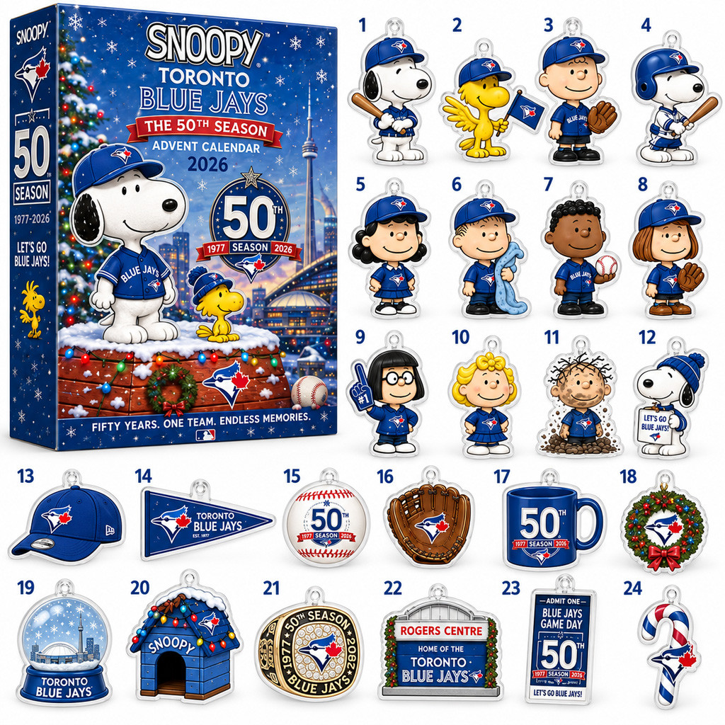 Toronto Blue Jays The 50th Season Advent Calendar 2026